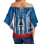 the-knights-rugby-off-shoulder-waist-wrap-top-anzac-day-camo-style