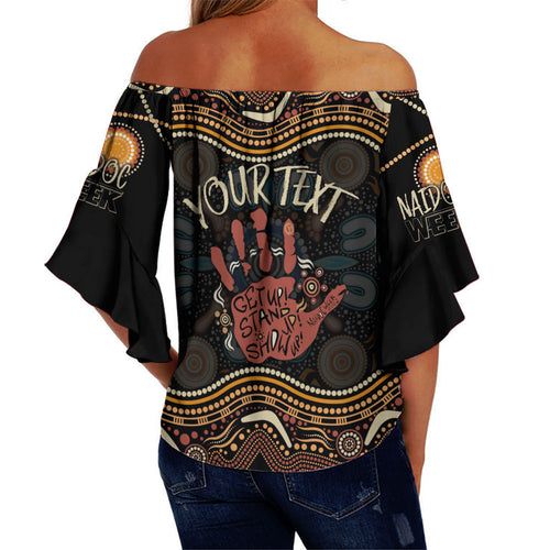 personalised-naidoc-week-2022-off-shoulder-waist-wrap-top-aboriginal-art-hand-stencils