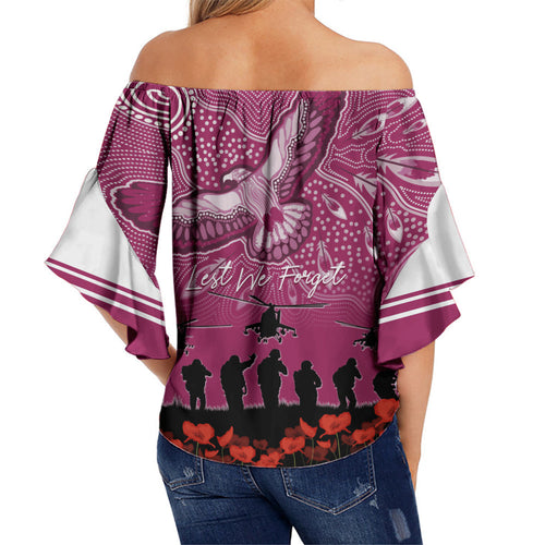 manly-sea-eagles-rugby-off-shoulder-waist-wrap-top-anzac-day-toward-the-new-dawn