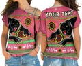 custom-personalised-panthers-christmas-cross-shoulder-shirt-aboriginal-pattern-penrith-pink-version