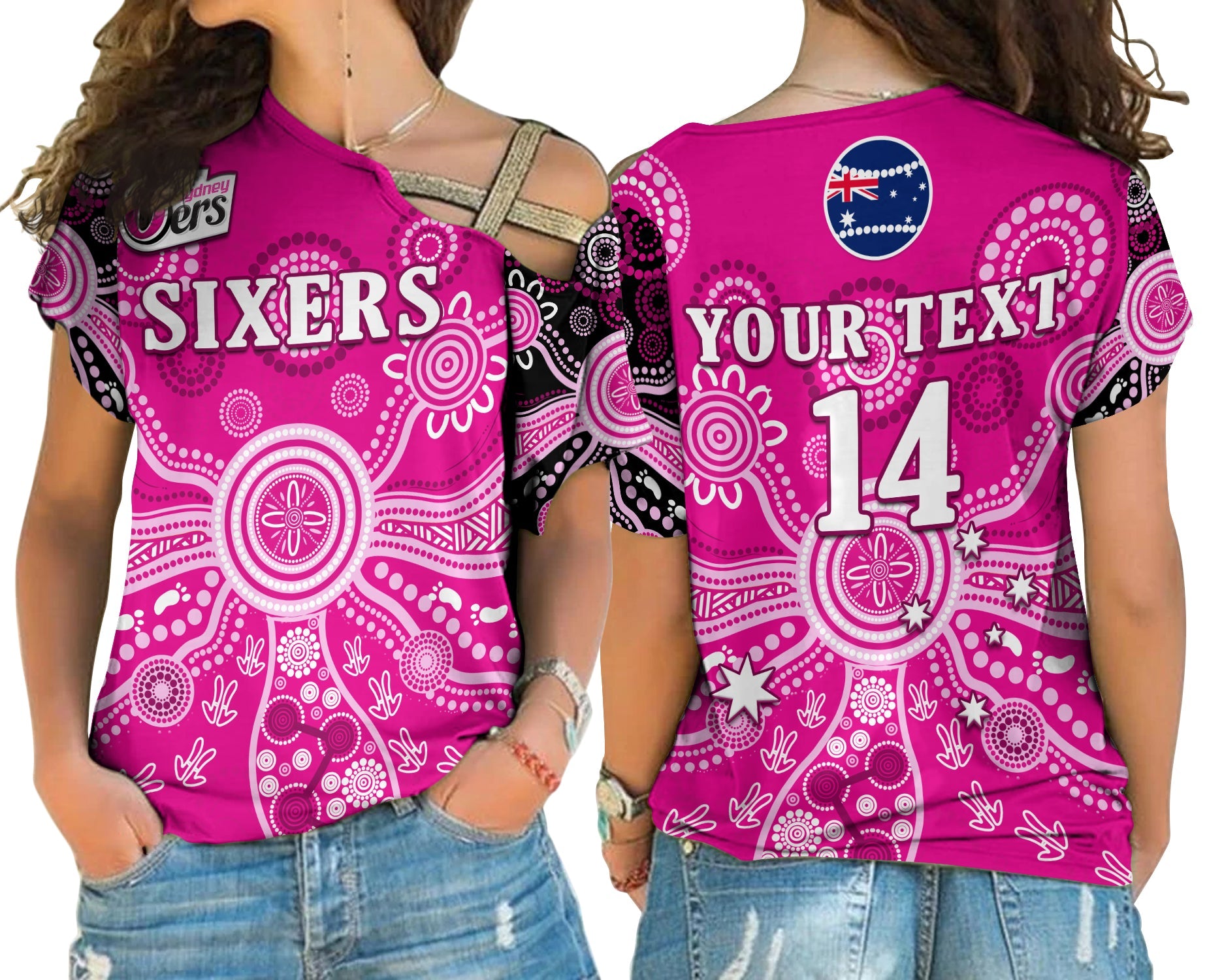 custom-text-and-number-sydney-sixers-cross-shoulder-shirt-cricket-indigenous-australian-art-ver01