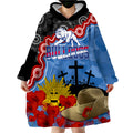 western-bulldogs-football-anzac-2023-wearable-hoodie-blanket-aboriginal-mix-slouch-hat