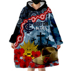 the-blues-football-anzac-2023-wearable-hoodie-blanket-aboriginal-mix-slouch-hat