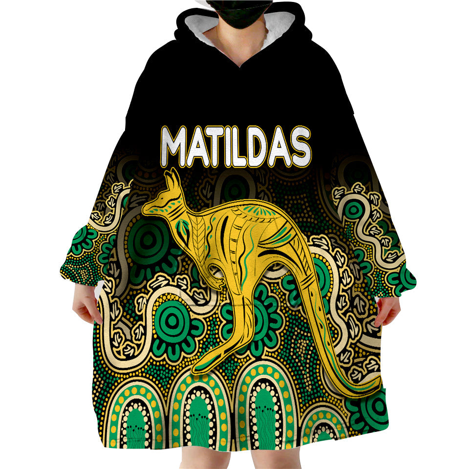 australia-soccer-wearable-hoodie-blanket-world-cup-matildas-with-kangaroo