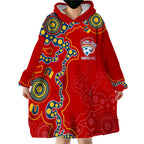 adelaide-united-football-indigenous-wearable-hoodie-blanket-the-reds