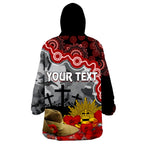 bombers-football-anzac-2023-wearable-hoodie-blanket-aboriginal-mix-slouch-hat
