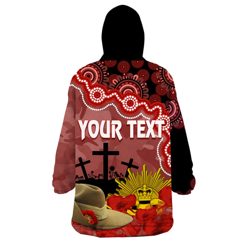 sydney-swans-football-anzac-2023-wearable-hoodie-blanket-aboriginal-mix-slouch-hat