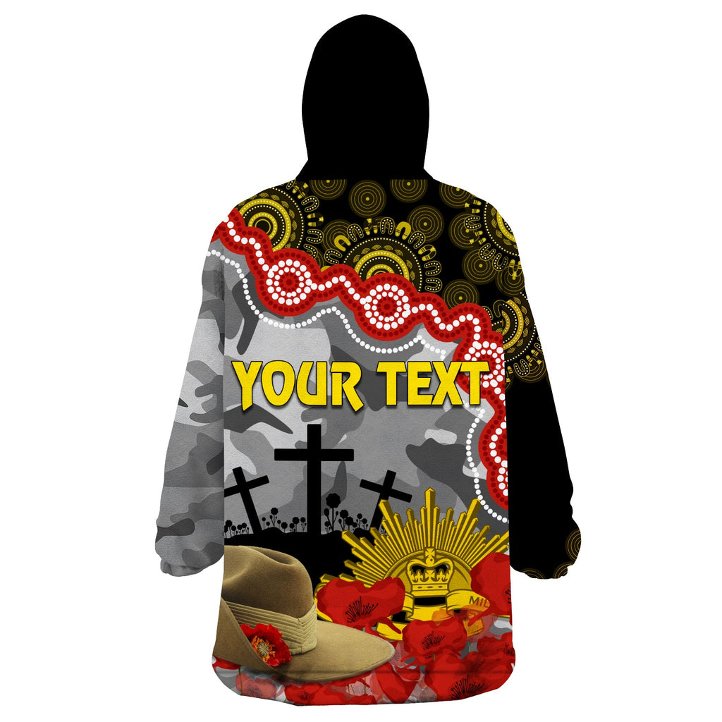 tigers-football-anzac-2023-wearable-hoodie-blanket-aboriginal-mix-slouch-hat