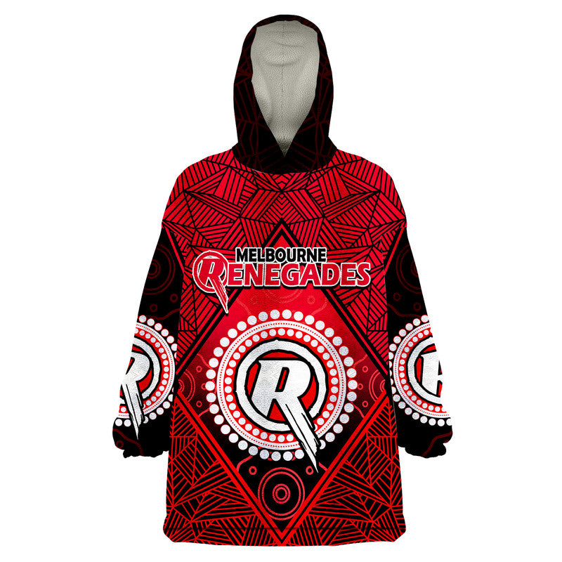 custom-personalised-melbourne-renegades-indigenous-aboriginal-cricket-wearable-blanket-hoodie