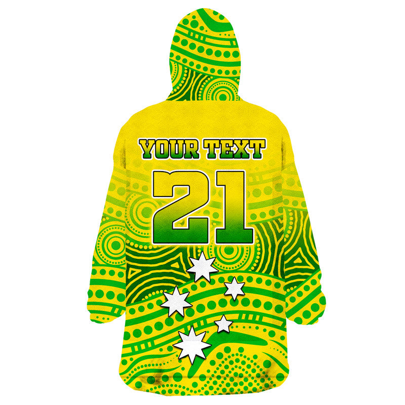 custom-personalised-australia-aboriginal-soccer-wearable-blanket-hoodie-kangaroo-socceroos-art-style