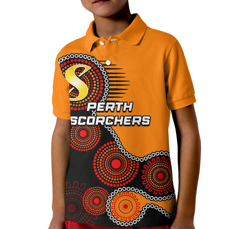 custom-personalised-perth-scochers-polo-shirt-aboriginal-circle
