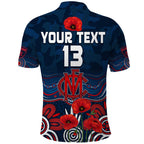 custom-text-and-number-demons-anzac-2022-polo-shirt-melbourne-football-aboriginal-poppy