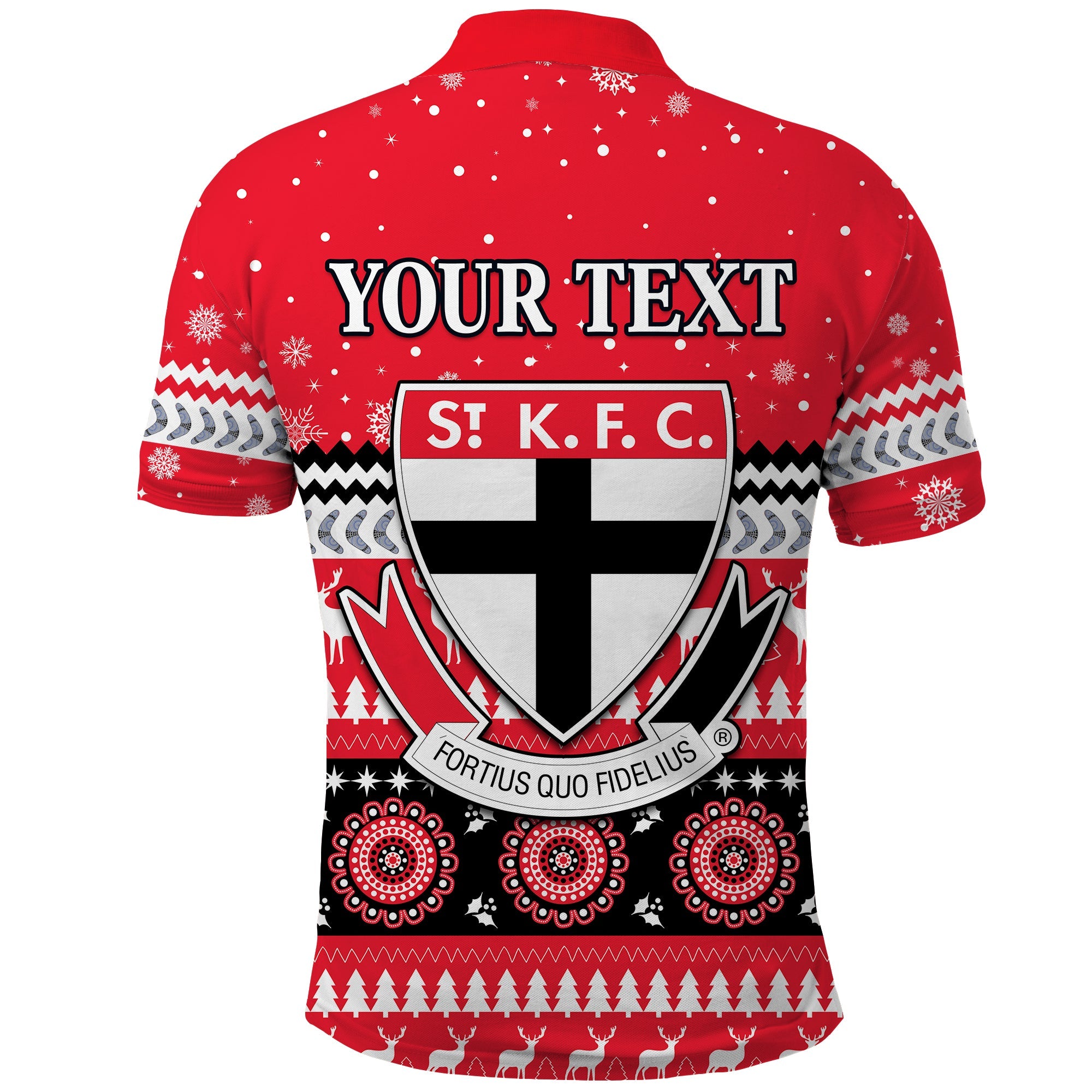custom-personalised-saints-christmas-polo-shirt-indigenous-st-kilda-football