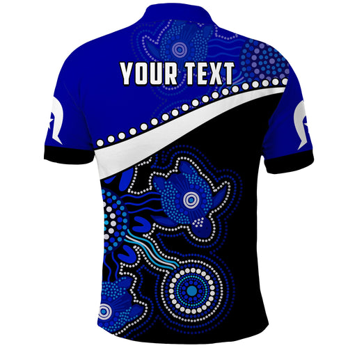 custom-personalised-naidoc-week-2022-polo-shirt-torres-strait-islander-version-blue-aboriginal-turtles