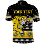 custom-personalised-tigers-christmas-polo-shirt-indigenous-richmond-football