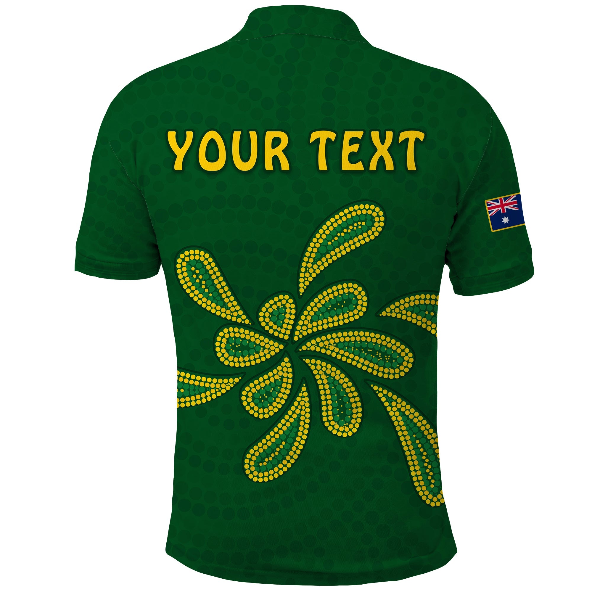 custom-personalised-green-and-gold-polo-shirt-australia-national-colours-lt13