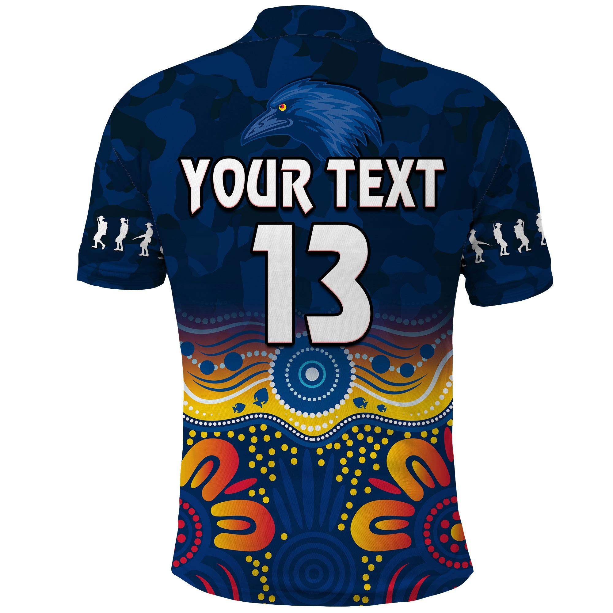 custom-text-and-number-crows-anzac-2022-polo-shirt-adelaide-football-camouflage-style