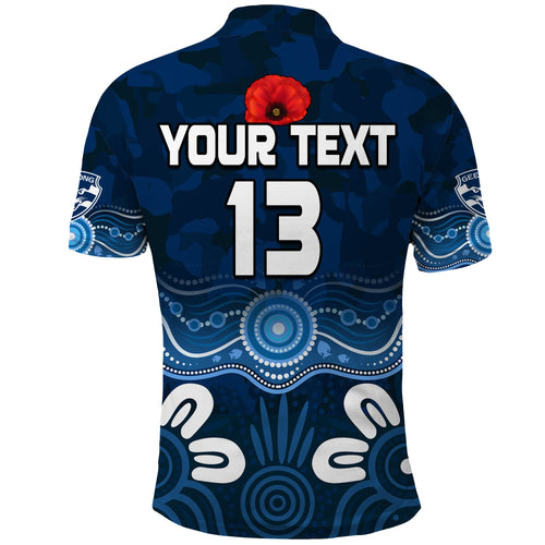 custom-text-and-number-cats-anzac-2022-polo-shirt-geelong-football-aboriginal-poppy