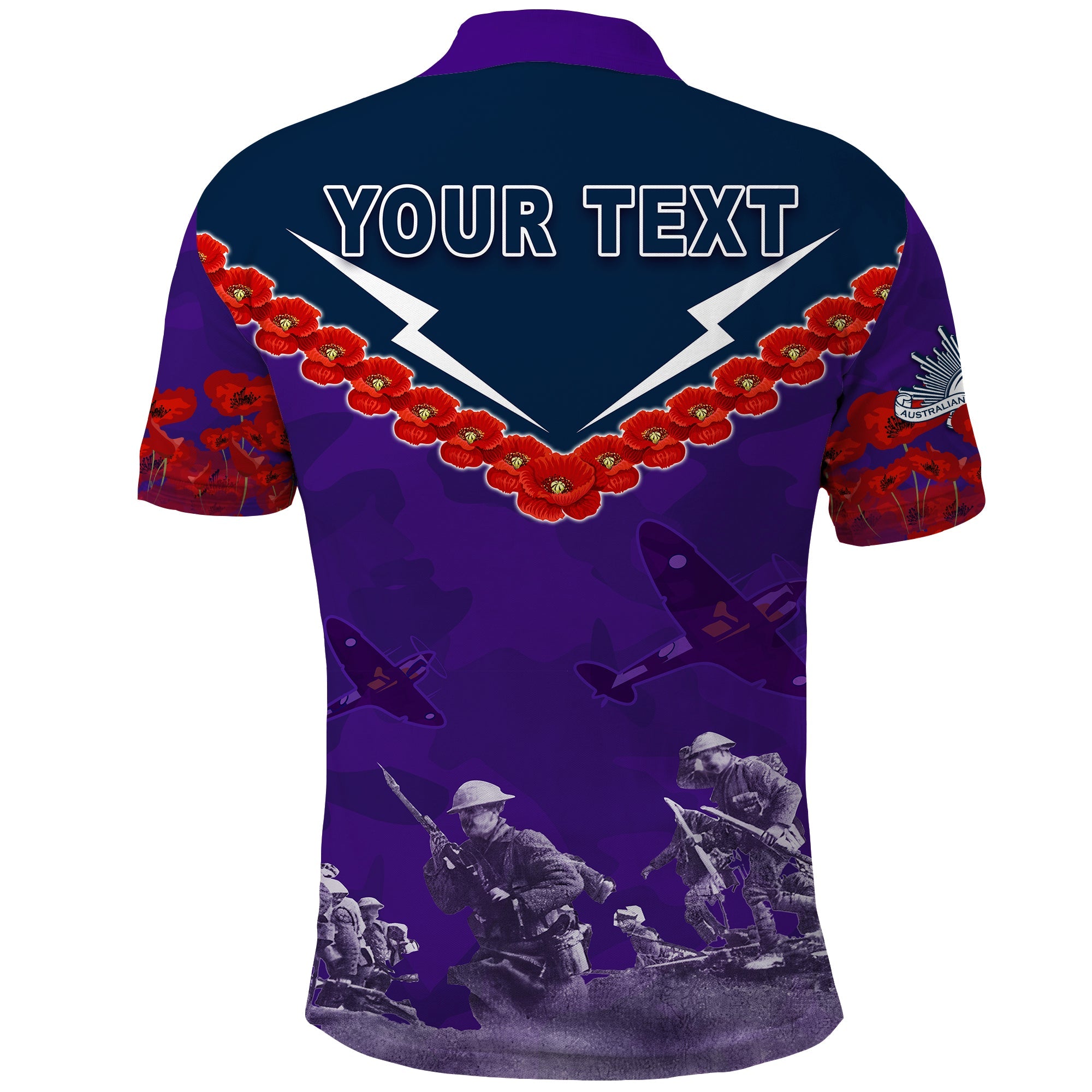 custom-personalised-storm-anzac-day-polo-shirt-australian-soldiers-remember-them