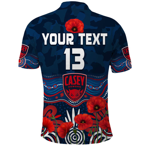 custom-text-and-number-demons-anzac-2022-polo-shirt-casey-football-aboriginal-poppy