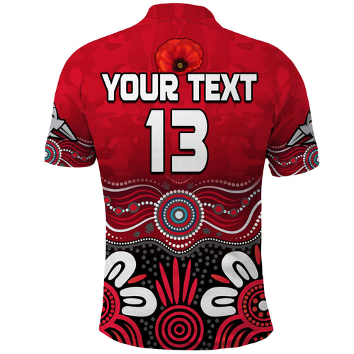 custom-text-and-number-bombers-anzac-2022-polo-shirt-essendon-football-aboriginal-remember-them