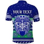 custom-personalised-warriors-polo-shirt-merry-christmas-new-zealand