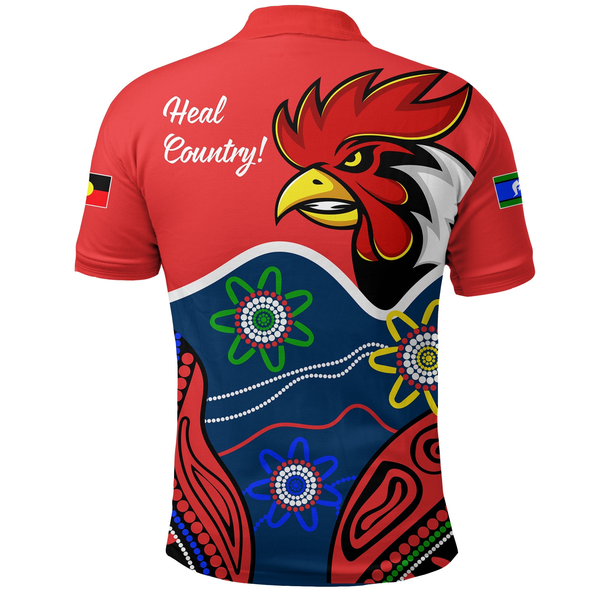 custom-personalised-roosters-naidoc-week-polo-shirt-sydney