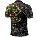 custom-personalised-panthers-polo-shirt-simple-wild-indigenous
