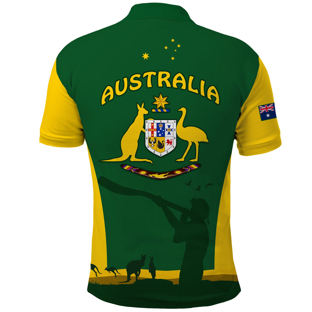 custom-personalised-australia-national-colours-polo-shirt-green-and-gold