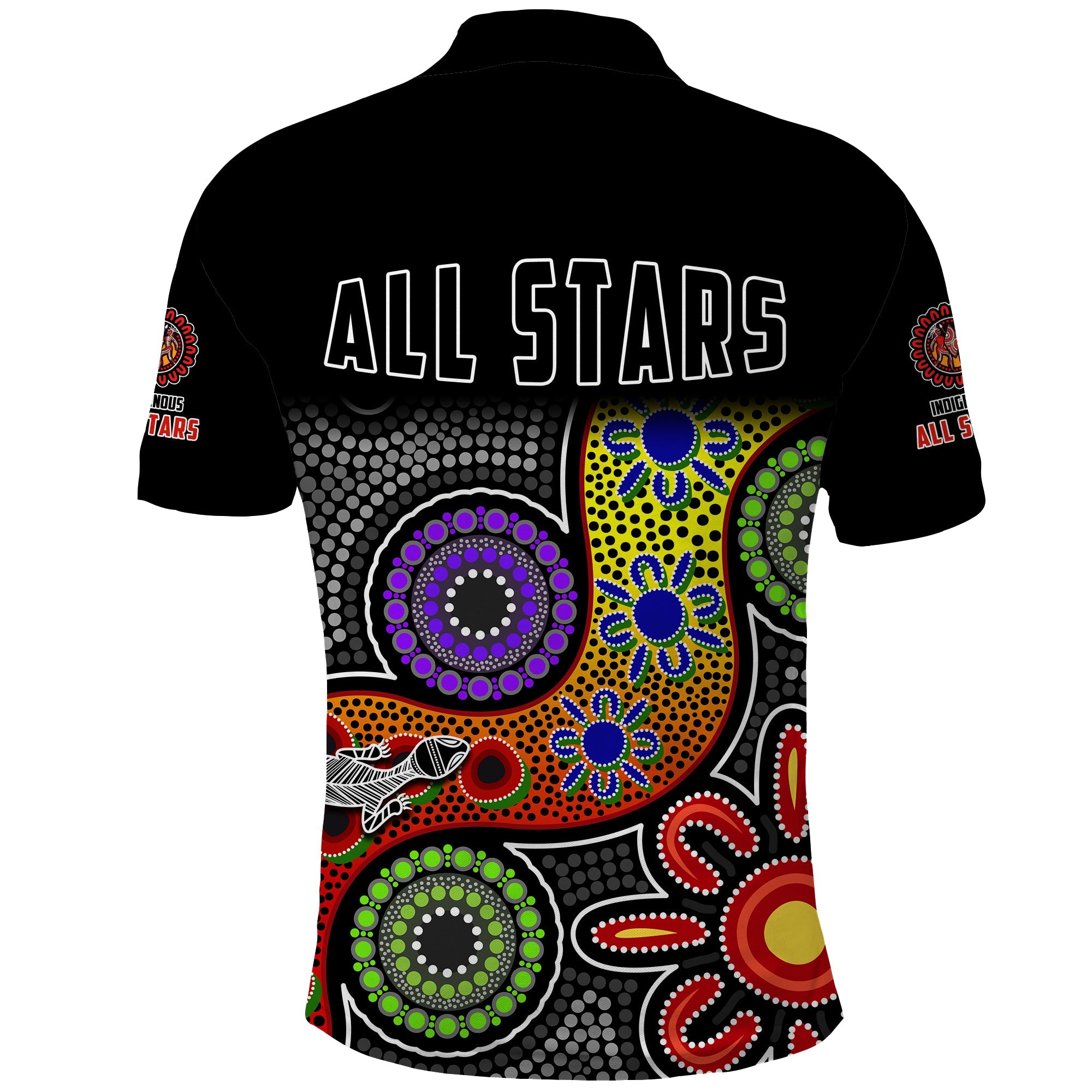 all-stars-christmas-polo-shirt-indigenous-dreamtime