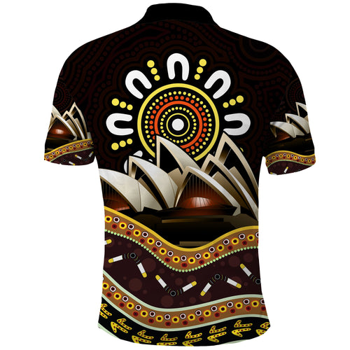 custom-personalised-sydney-australia-polo-shirt-aboriginal-art-sydney-opera-house