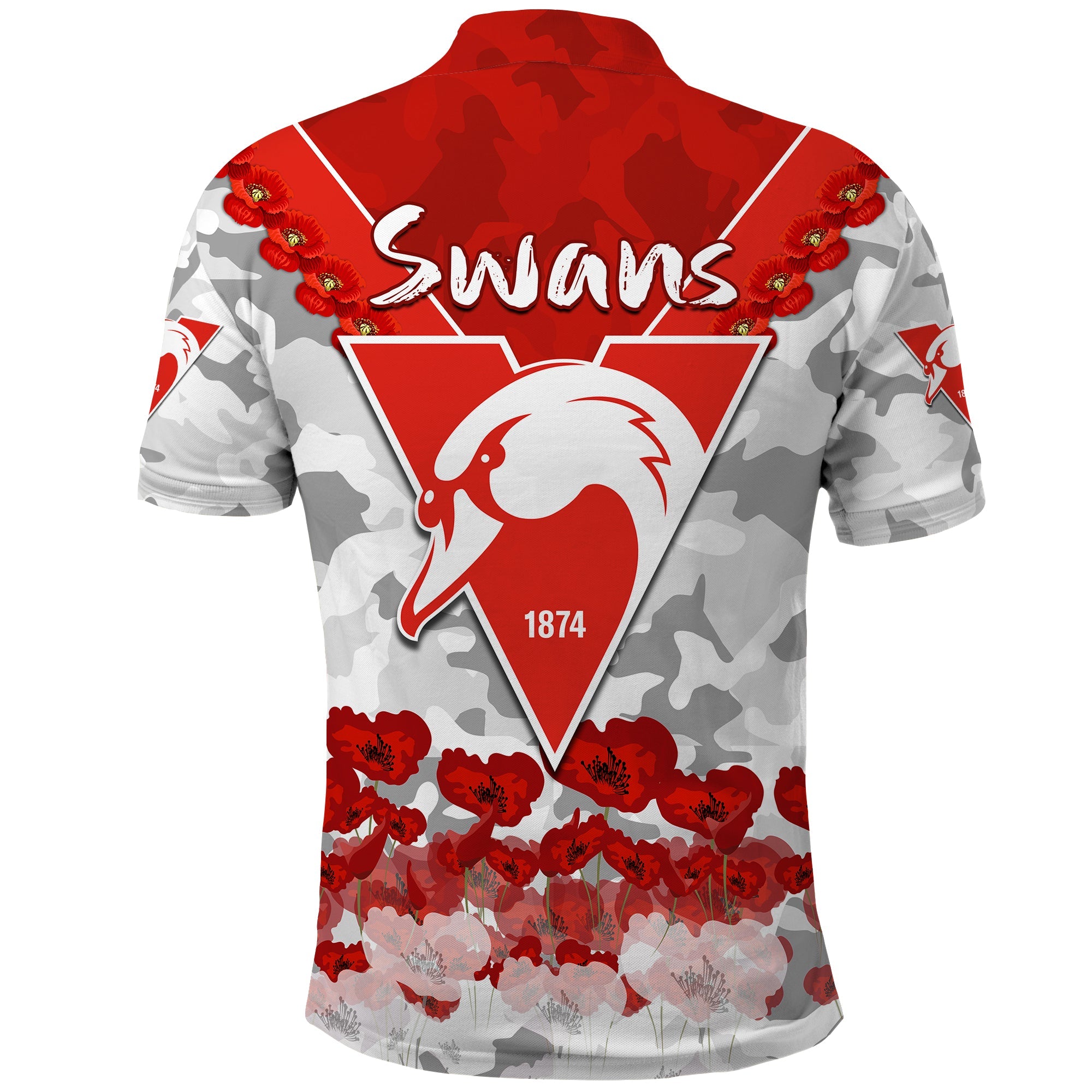 custom-personalised-swans-anzac-2022-polo-shirt-bloods-sydney-poppy-flowers