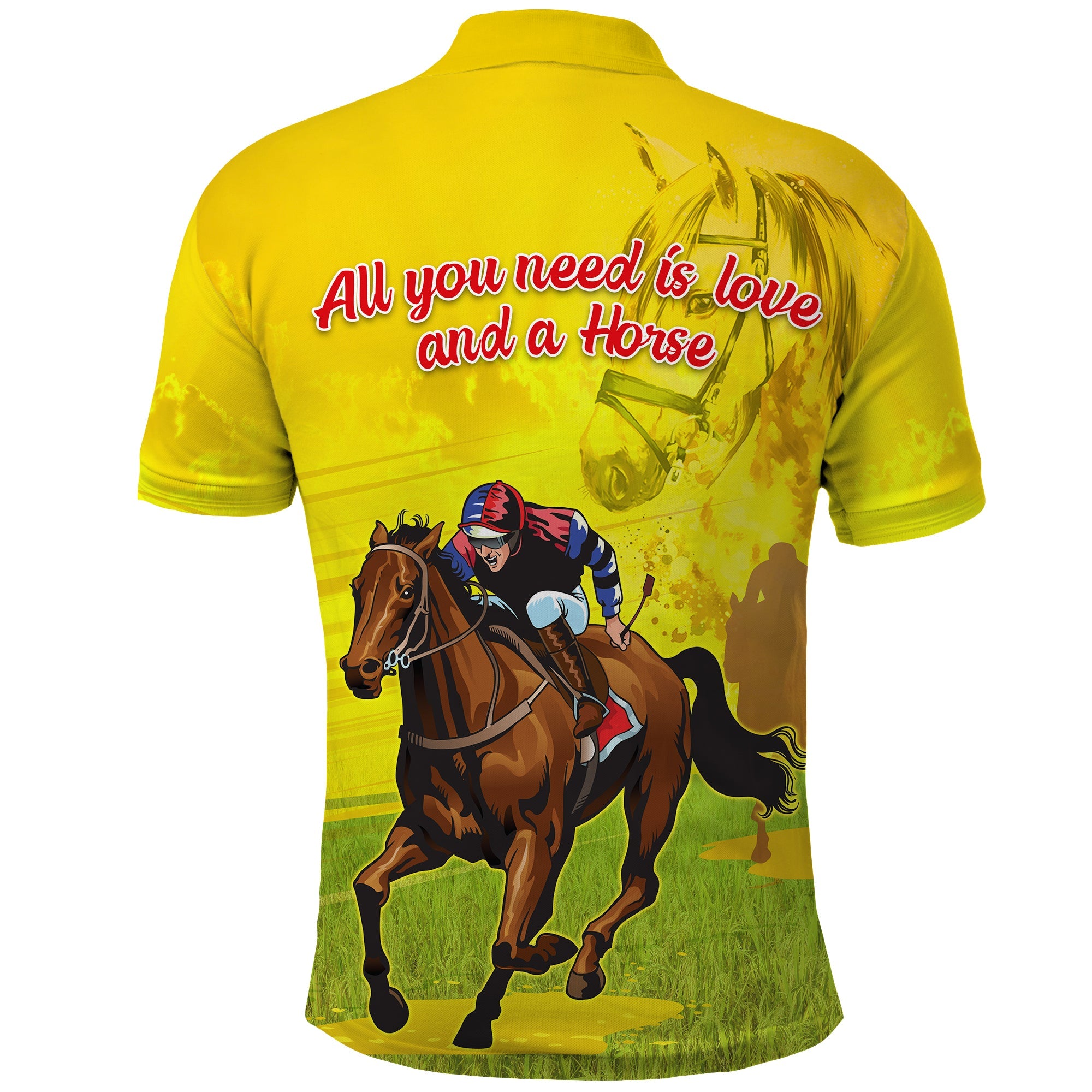 custom-personalised-launceston-cup-2022-polo-shirt-australian-horse-lovers