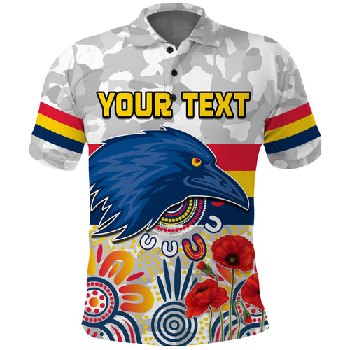 custom-personalised-crows-anzac-2022-polo-shirt-adelaide-football-aboriginal-poppy