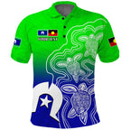 custom-personalised-naidoc-week-2022-polo-shirt-torres-strait-islanders-with-aboriginal-turtles