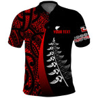 custom-personalised-waitangi-day-polo-shirt-maori-mix-fern-style-red