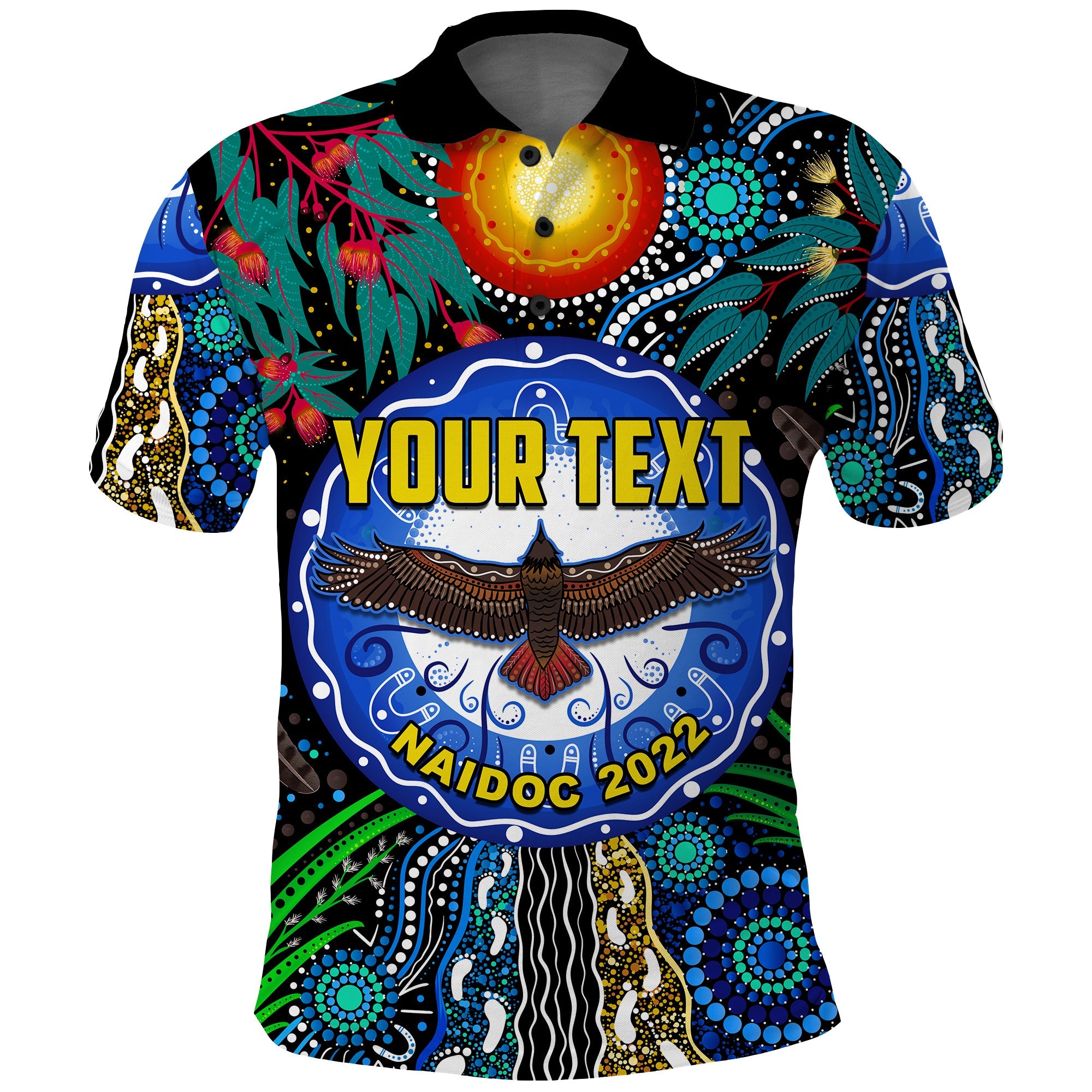 custom-personalised-naidoc-2022-polo-shirt-get-up-stand-up-show-up