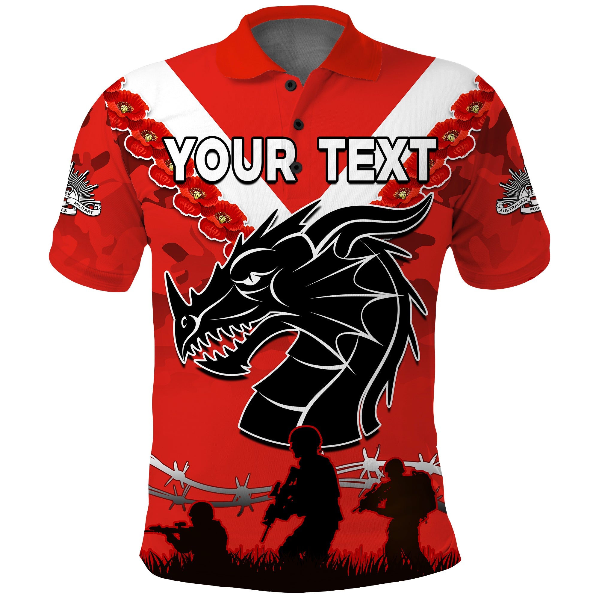 custom-personalised-dragons-anzac-2022-polo-shirt-lest-we-forget