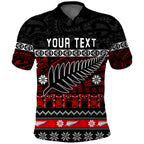custom-personalised-new-zealand-silver-fern-christmas-polo-shirt-maori-meri-kirihimete