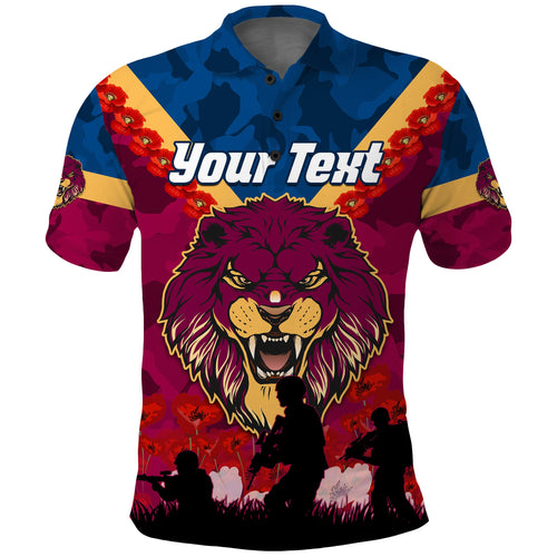 custom-personalised-lions-anzac-2022-polo-shirt-brisbane-brissie-poppy-flowers