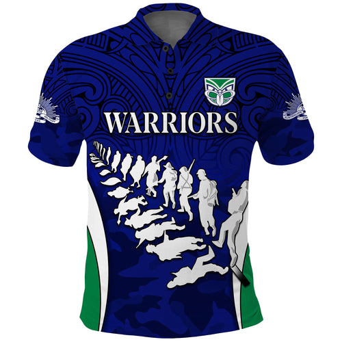 warriors-anzac-2022-polo-shirt-maori-pattern-always-remember-them