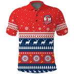 custom-personalised-roosters-polo-shirt-merry-christmas-sydney