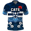 Cats Anzac 2022 Polo Shirt Geelong Football Aboriginal Poppy LT13