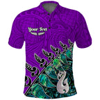 custom-personalised-new-zealand-maori-polo-shirt-fern-and-manaia-version-purple