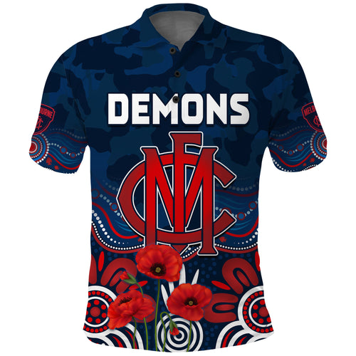 demons-anzac-2022-polo-shirt-melbourne-football-aboriginal-poppy