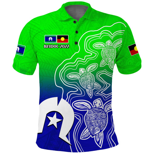 naidoc-week-2022-polo-shirt-torres-strait-islanders-with-aboriginal-turtles
