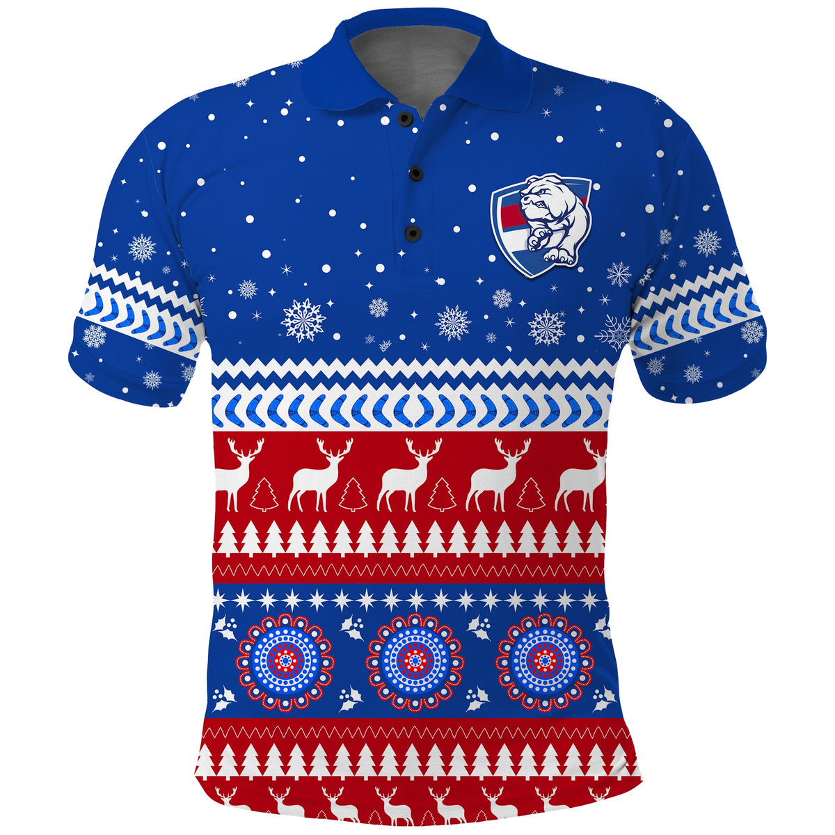 bulldogs-football-christmas-polo-shirt-western-bulldogs