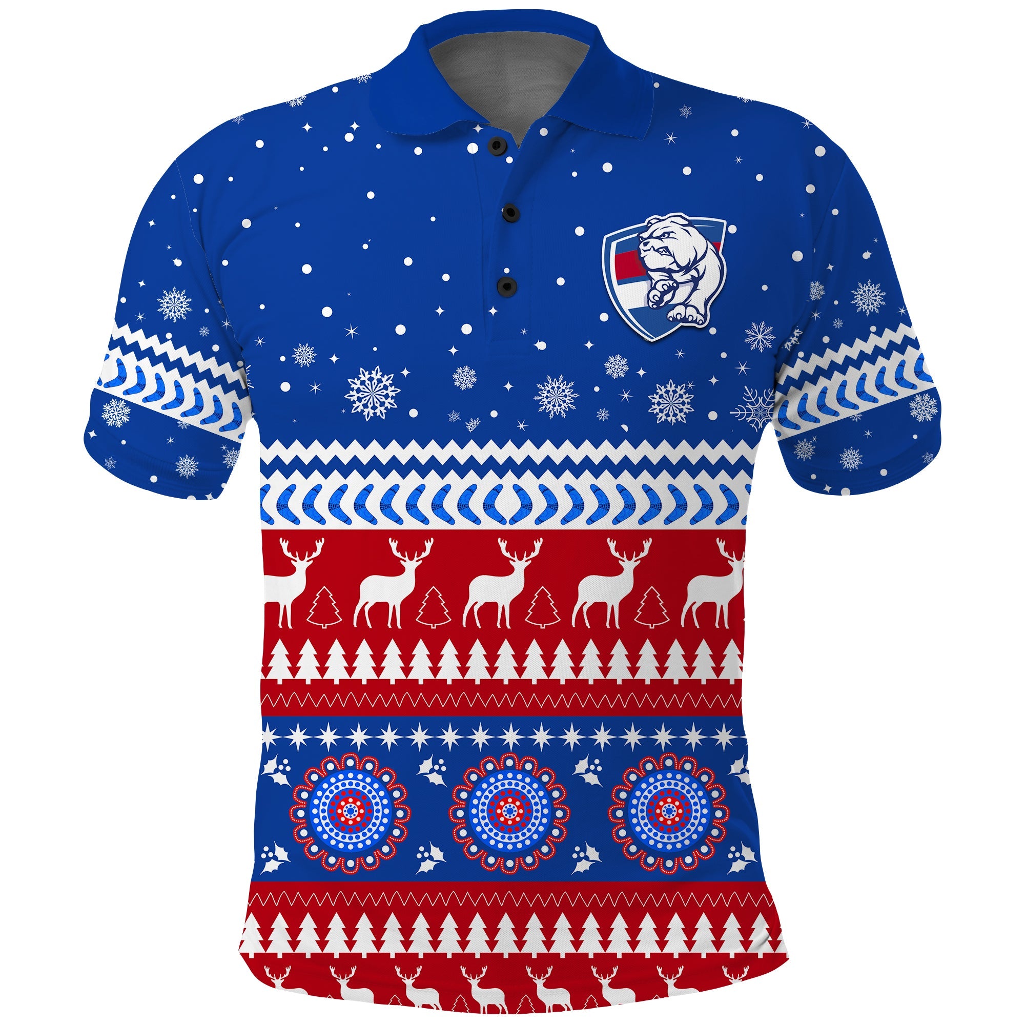 bulldogs-football-christmas-polo-shirt-western-bulldogs