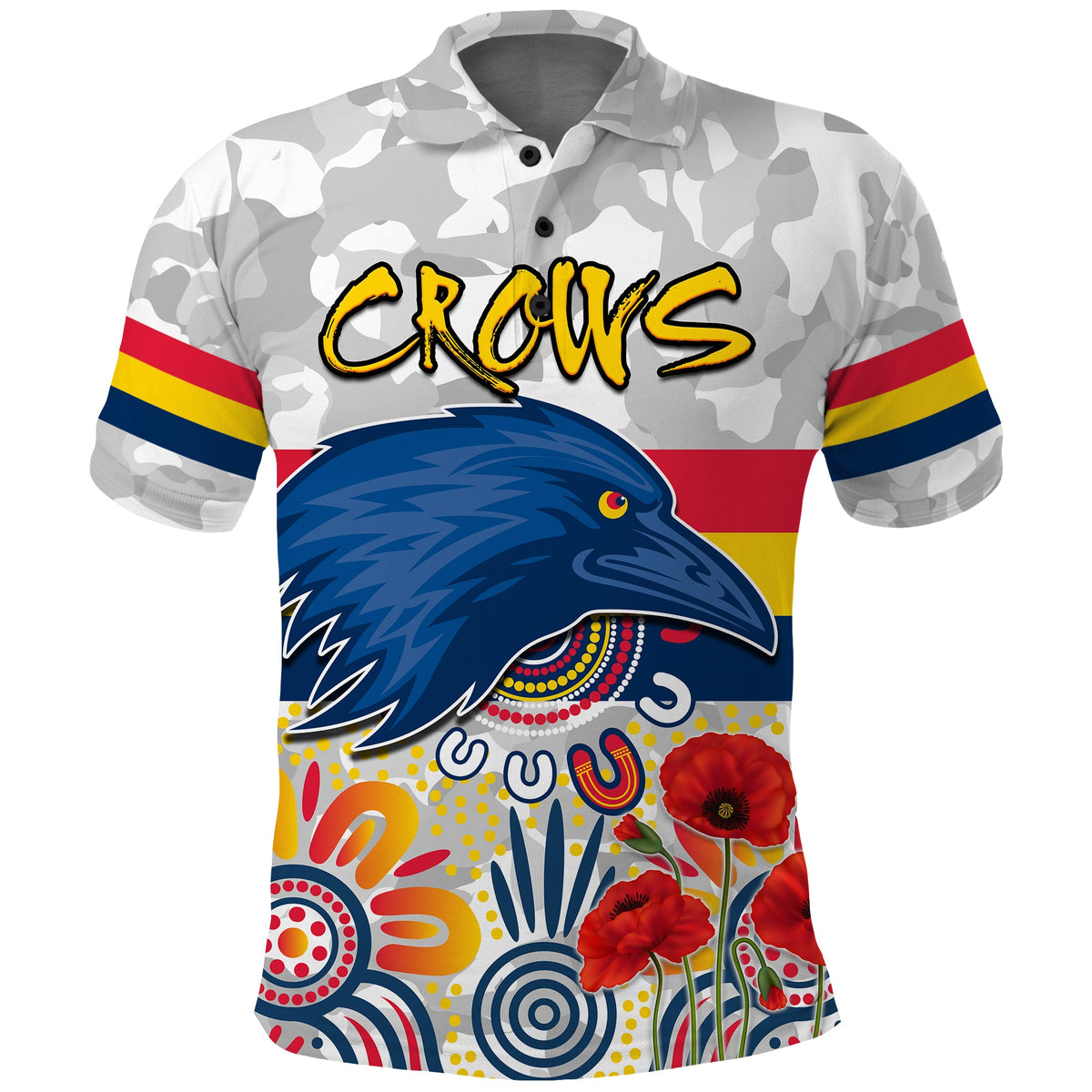 crows-anzac-2022-polo-shirt-adelaide-football-aboriginal-poppy