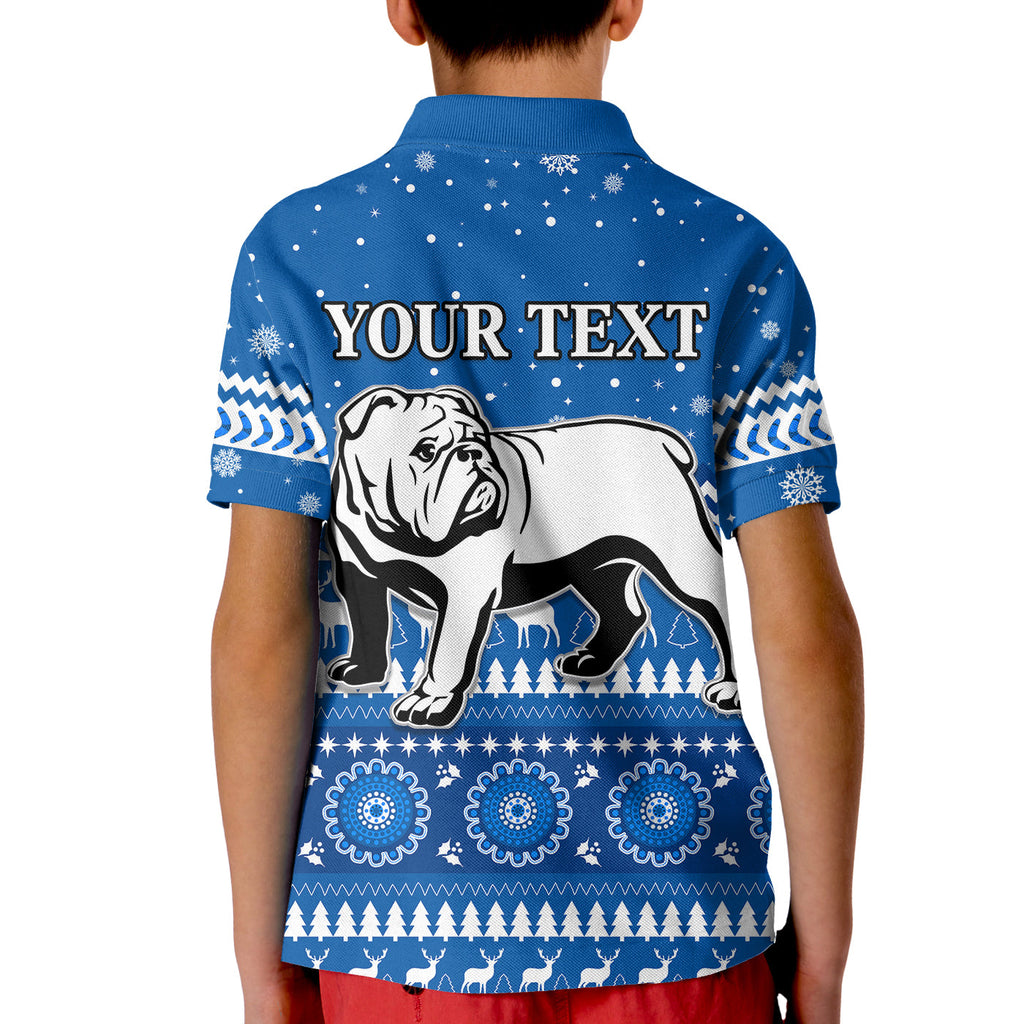 custom-personalised-bulldogs-polo-shirt-kid-christmas-canterbury-bankstown